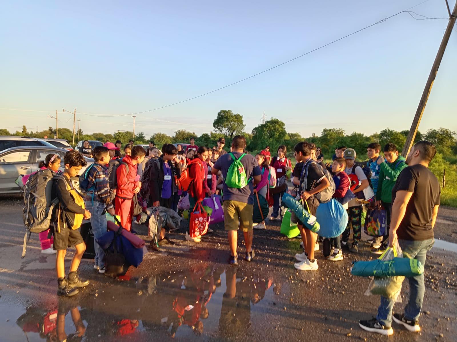 Foto de un campamento de esta iglesia